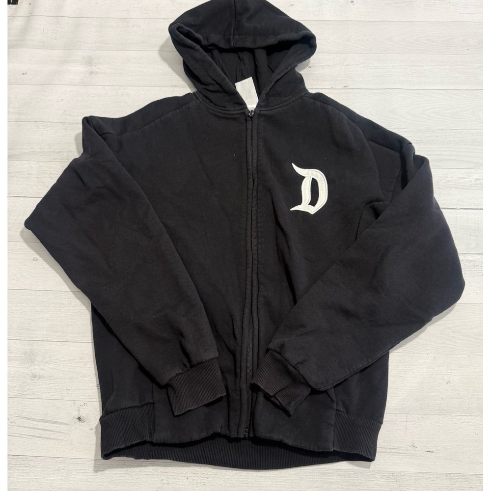 Disney Parks Disneyland Authentic Original Castle est 1955 Zipup hoodie Black XS